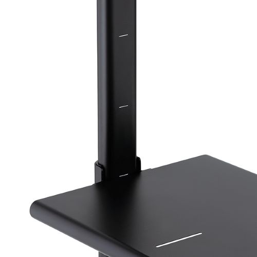 業務用ディスプレイスタンド PL-3000シリーズ（ハンドル昇降タイプ） ～65V型まで対応