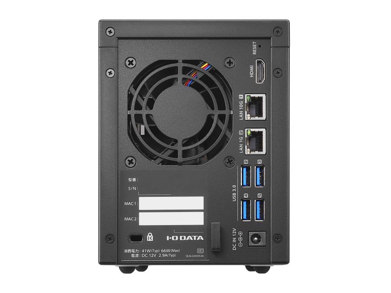 Windows Server IoT 2022 for Storage Workgroup搭載 2ドライブ法人向けNAS 4TB