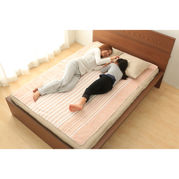 電気しき毛布 1900*1300 ブラウン