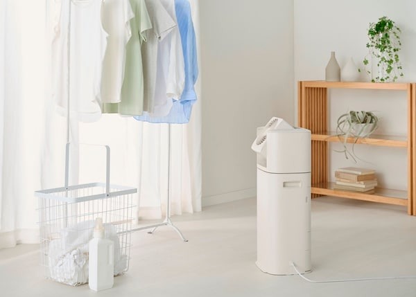 サーキュレーター衣類乾燥除湿機 5.8L アイボリー