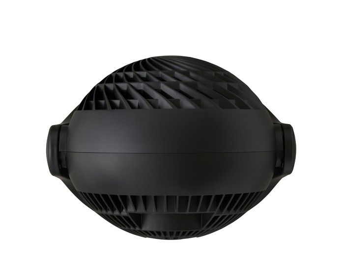 サーキュレーター 8畳 首振り マカロン型 ブラック