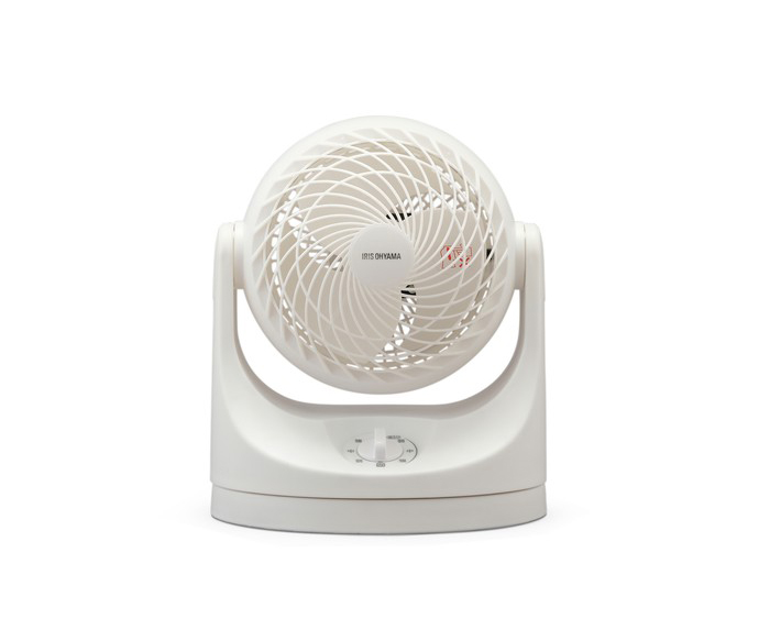 サーキュレーター 8畳 首振り マカロン型 ホワイト