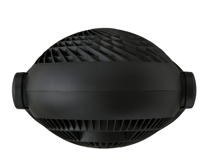 サーキュレーター 14畳 首振り マカロン型 ブラック