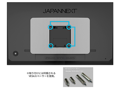 液晶ディスプレイ 27型/3840×2160/HDMI×2、DP×1/ブラック/スピーカー有/2年保証