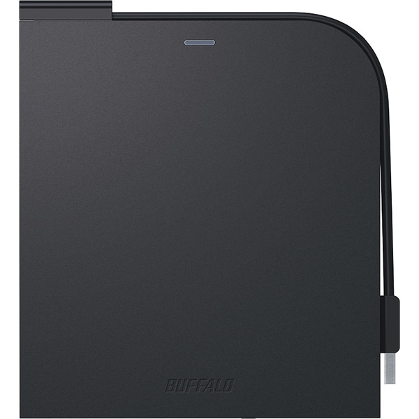 USB3.2(Gen1)対応 ポータブルBDドライブ 書込ソフト添付 ブラック