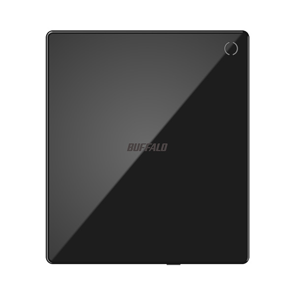 スマホ用CDレコーダー「ラクレコ+」DVD再生＆microSDスロット搭載モデル ブラック