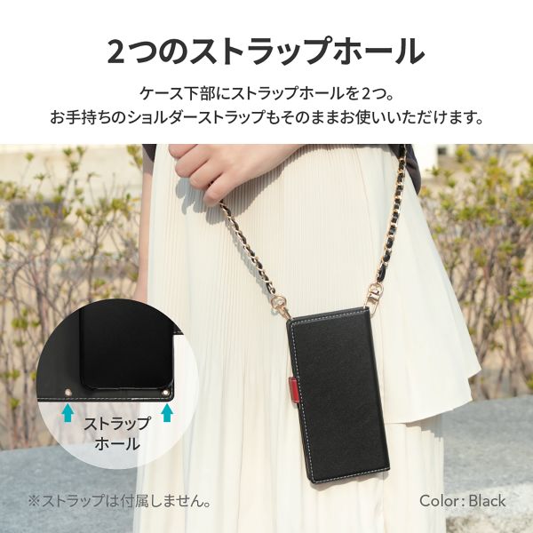 Galaxy S23 SC-51D/SCG19 薄型・軽量PUレザー手帳ケース 「Twoal W」 キャメル