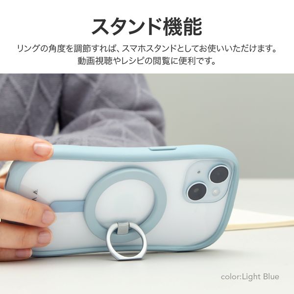 MagSafe対応 スマートフォンリング「MAGTUS」Ring Slim スターライト