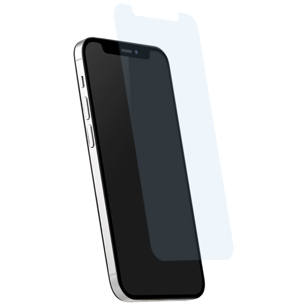 iPhone 12 mini対応液晶画面保護強化ガラス マットブルーライトカット 製品サイズ約59.1(W)×0.33(D)×126.4(H)mm