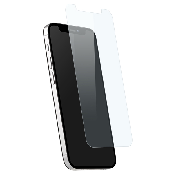iPhone 12 mini対応液晶画面保護強化ガラス 光沢ブルーライトカット 製品サイズ約59.1(W)×0.33(D)×126.4(H)mm