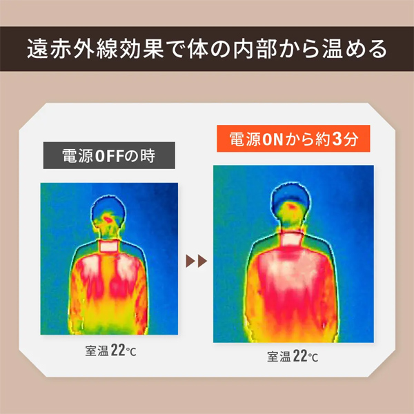 冬場のアウトドアやレジャーに最適 速暖10秒で温まる ヒーティングベスト Mサイズ ブラック