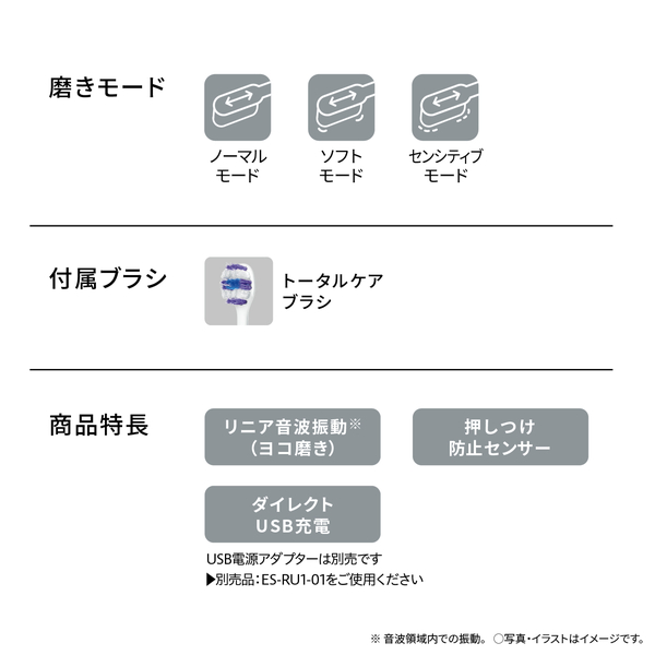 音波振動ハブラシ ドルツ （ミントグリーン）
