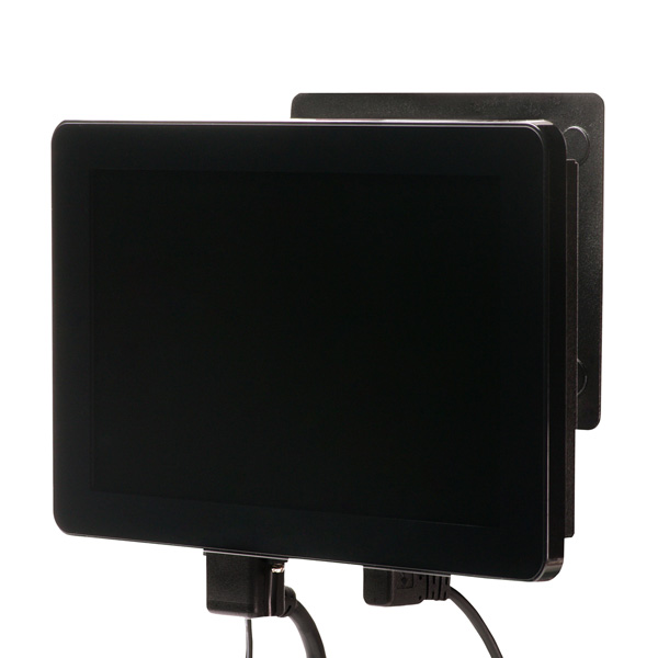 7インチ液晶モニター マルチタッチ対応タッチパネル搭載