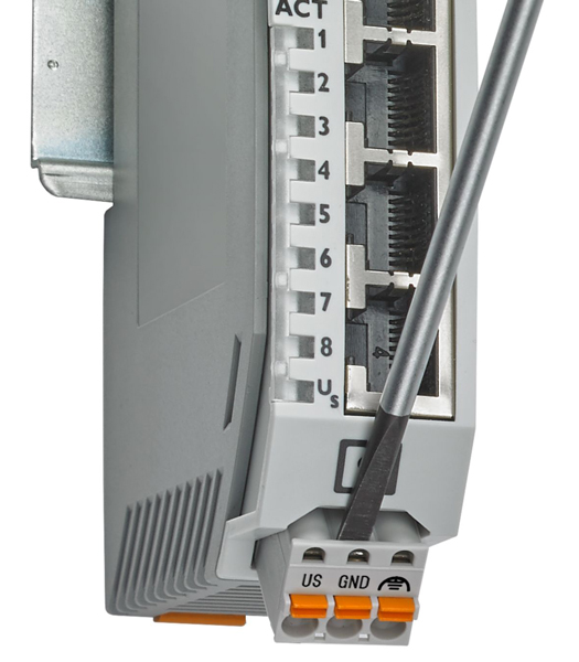 産業用イーサネットスイッチ/薄型イーサネットスイッチ/10・100Mbps/RJ45ポート×8