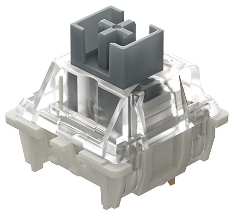 ガスケットマウント搭載 ゲーミングメカニカルキーボード （日本語キー/ホワイト）