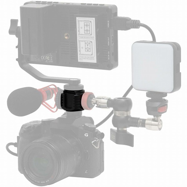 King K-MAC5 アルミ製マルチアクセサリーキューブ 1/4インチネジ