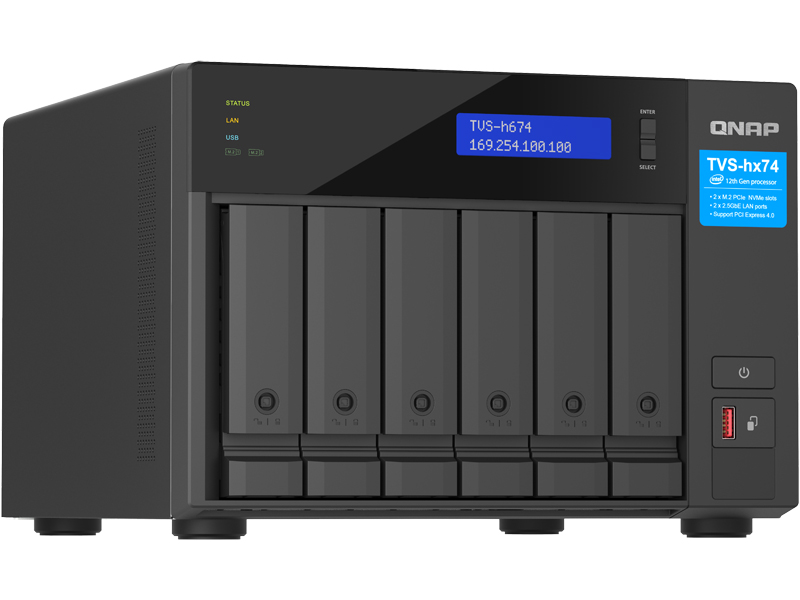 TVS-h674 60TB ミドル (10TB x 6)