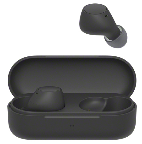 ワイヤレスステレオヘッドセット ブラック（左右独立型ワイヤレス）