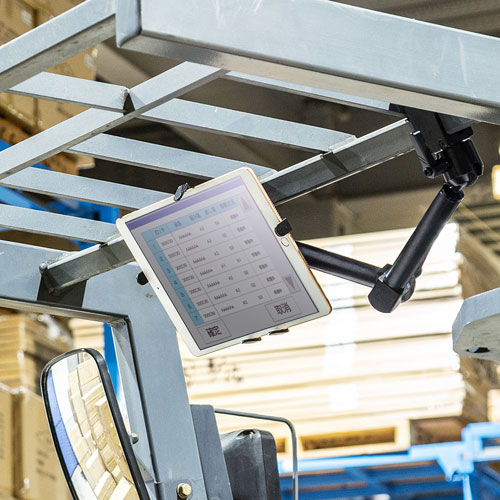 支柱取り付け用タブレットホルダー（3関節）