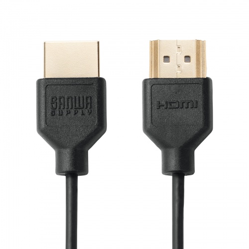 イーサネット対応ハイスピードHDMIケーブル 1.5m スリム＆スモール