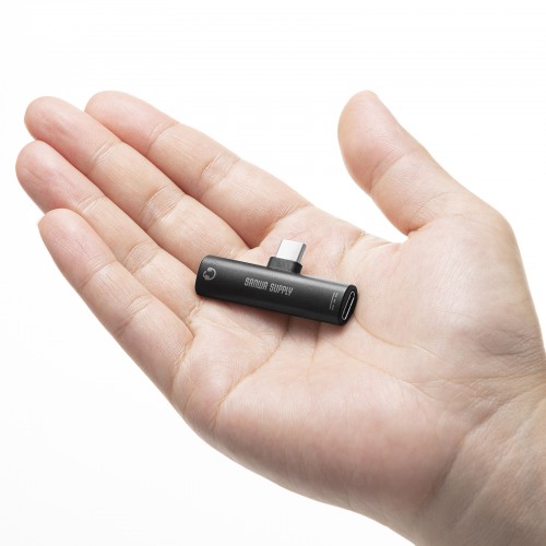 Type-Cオーディオ変換アダプタ（USB PD対応）