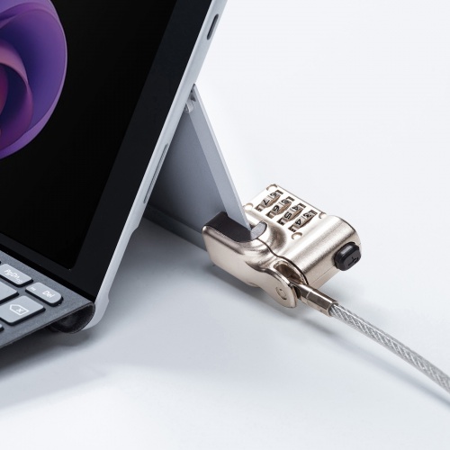 Surface用セキュリティワイヤー（ダイヤル錠タイプ）