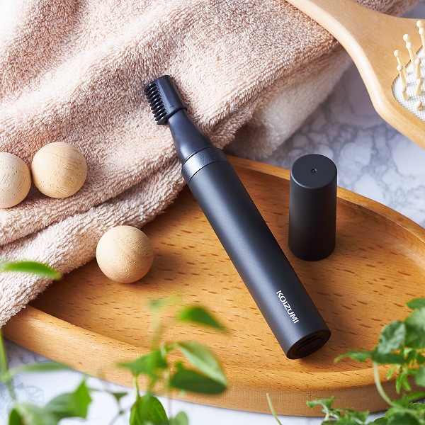 USB充電マユ＆ノーズトリマー（チャコールグレー）