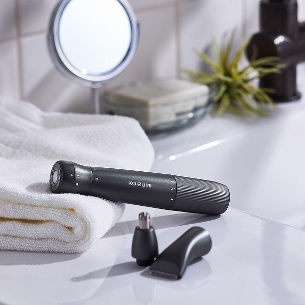 USB充電グルーミングキット（チャコールグレー）