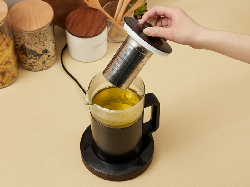 moku. 電気ケトル ブラック