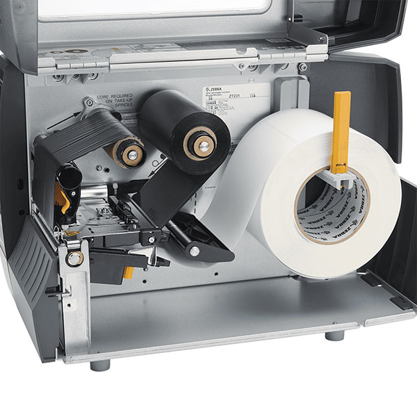 デスクトッププリンタ Zebra ZT231 熱転写式 203dpi 4インチ USB RS232C Ethernet Bluetooth USBHost ラベル印刷 剥離機能付き