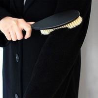 毎日の洋服ブラシ　ブラック　２セット