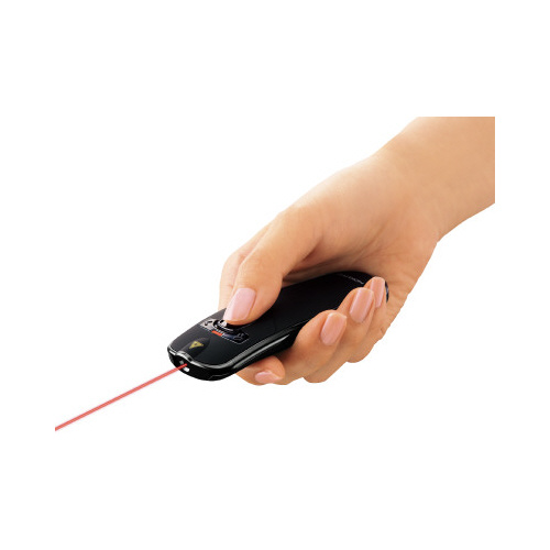 レーザーポインターｆｏｒＰＣ　パワポ機能付ブラック