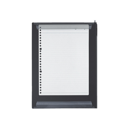 ライティングホルダー就活スタイル　ダークグレー１冊