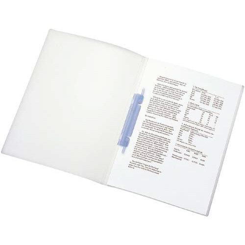 ルーパーファイル　背幅６ｍｍ　Ａ４縦　乳白　２５冊