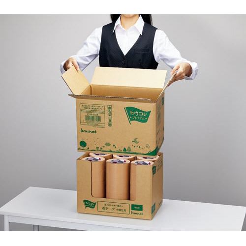 取り出しやすい箱入り布テープ　９０巻