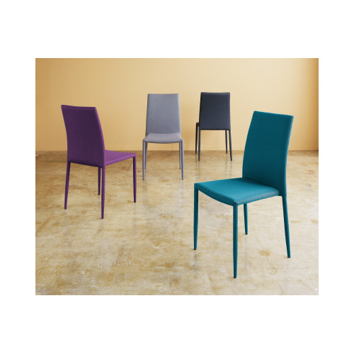 アシュリーチェア　ダークグレー４脚セット