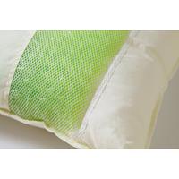 森の眠り（ひば枕）アイボリー３５×５０×１０ｃｍ