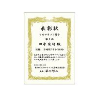 金箔賞状用紙　Ａ４判　横書用　白　１００Ｐ