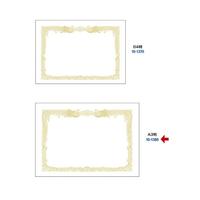 厚口ＯＡ賞状用紙　白　Ａ３判縦書用　１００枚