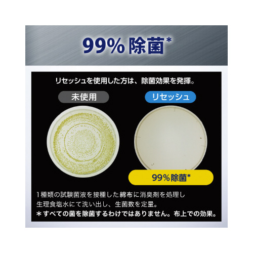 リセッシュ除菌ＥＸ　ＰＧＰシャボン替３００ｍｌ×４