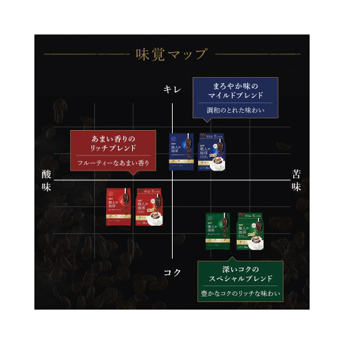職人の珈琲ドリップ　あまい香りのリッチＢ　１００Ｐ※