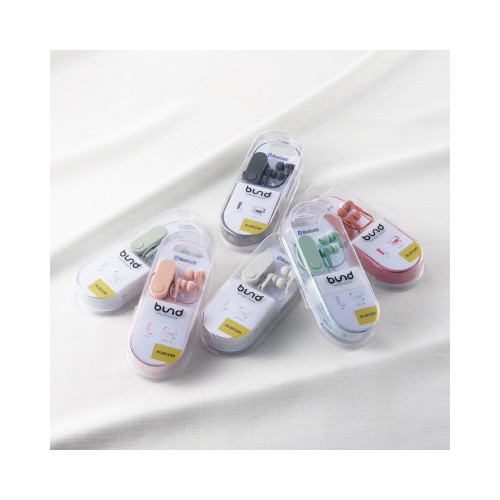 ワイヤレスイヤホン　スモークブラック