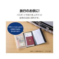 アクティフＶ　フリップスリムケース　クリア