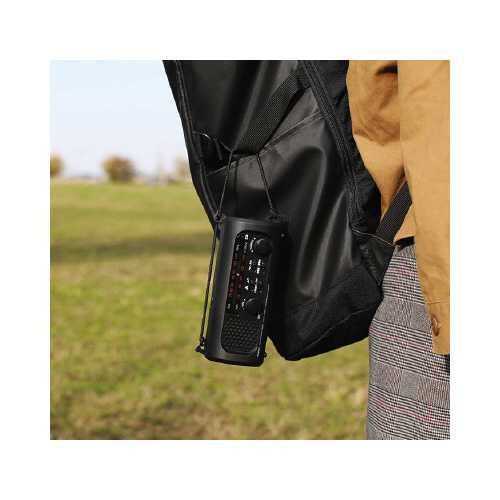 さすだけ充電ラジオライト３　ブラック