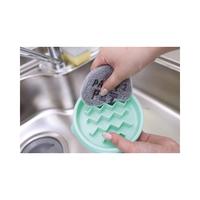 洗剤不要のペット用食器洗い　グレー