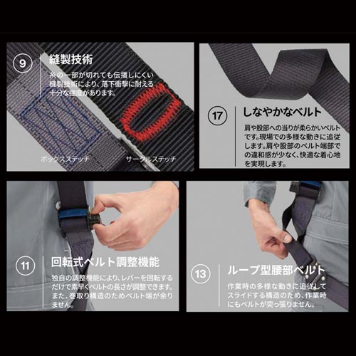 ＤＢＩサラエグゾフィットライト　フルハーネス　Ｌ
