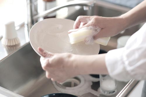 抗菌キッチンスポンジ３層Ｋ７５２Ｗ