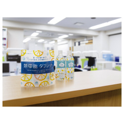 熱中対策水メッセージ付きレモン・日向夏２ＣＳ