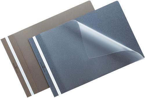 レポートメーカー　５０枚収容　Ａ４横　青　１００冊