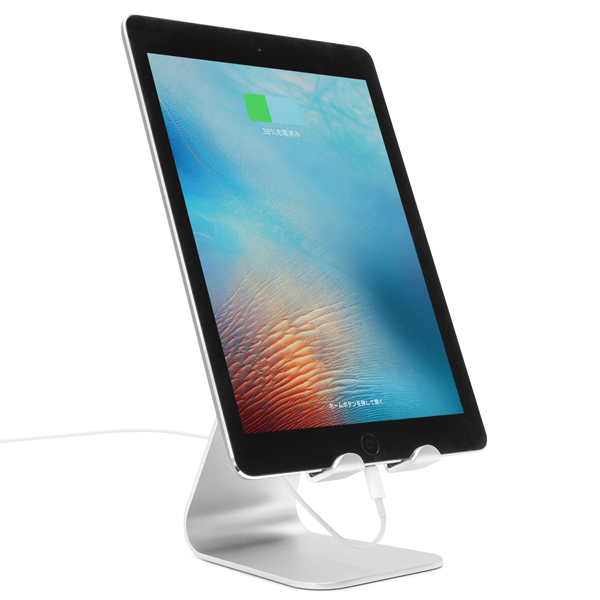 BIG SWING-STAND BY ME タブレット用アルミスタンド シルバー